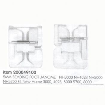 FOOT FOR HOUSEHOLD SEWING MACHINE