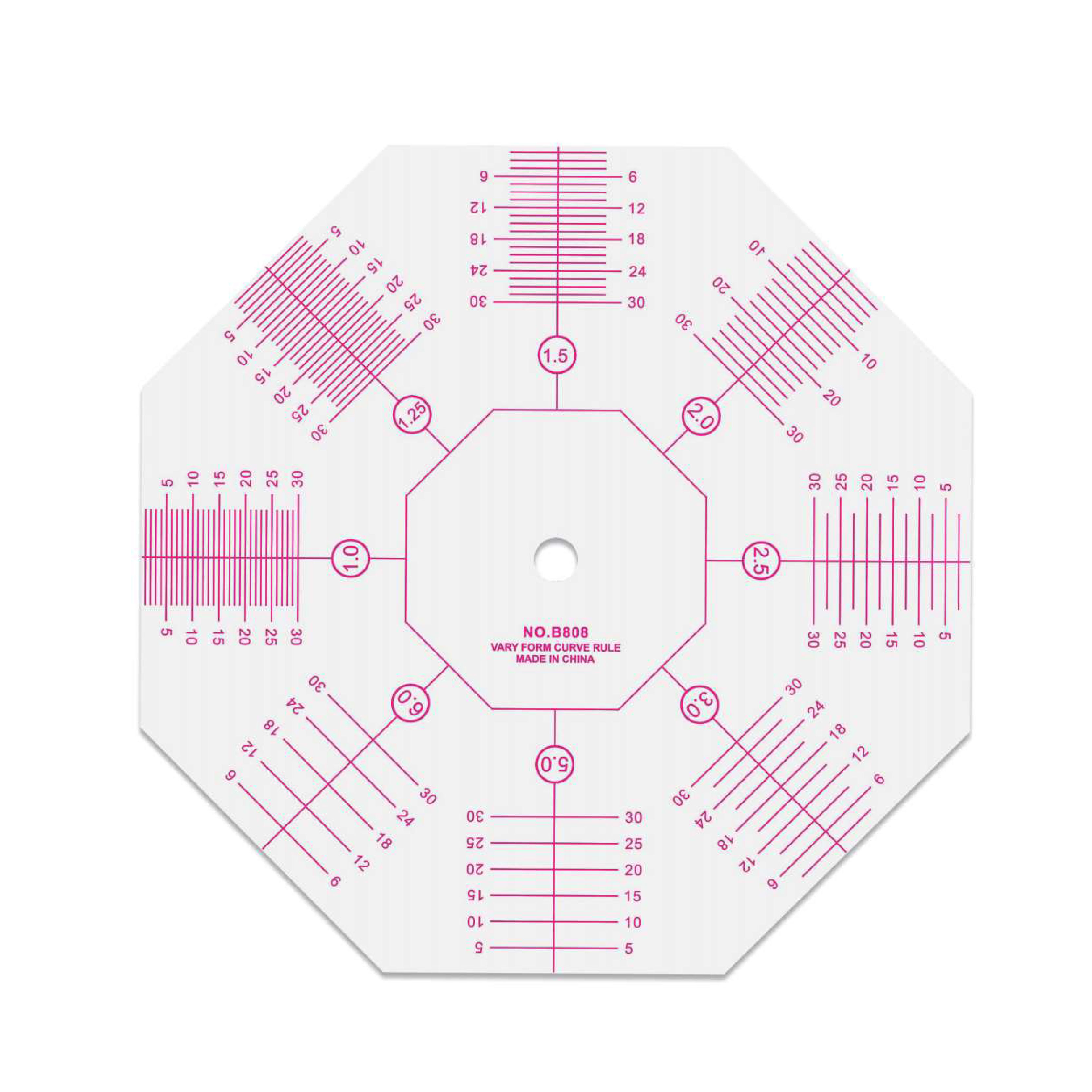 VARY FORM CURVE RULER, QR-B808 - Meta Precision Industry Co., Ltd.