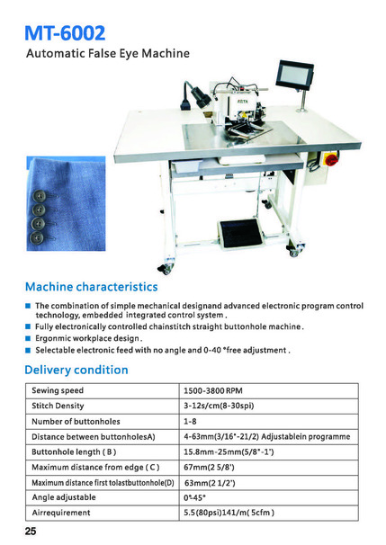 Automatic False Eye Machine, MT-6002 - Meta Precision Industry Co., Ltd.