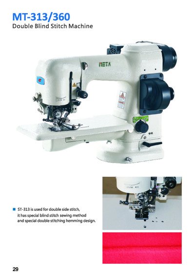 Double Blind Stitch Machine, MT-313 / 360