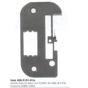 NEEDLE PLATE FOR HOUSEHOLD SEWING MACHINE